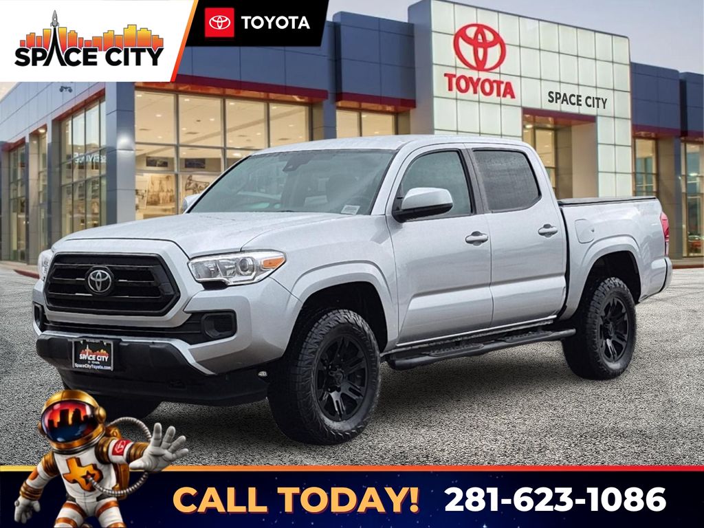 Celestial Silver Metallic 2022 Toyota Tacoma Pickup Truck 4X2 6-Speed Automatic