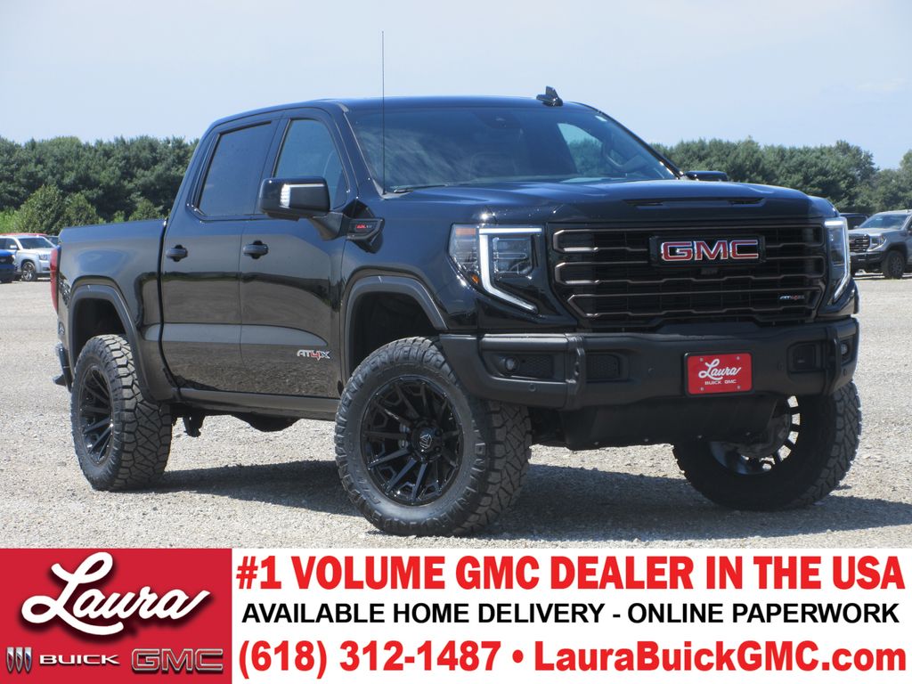 Onyx Black 2026 GMC Sierra 1500 Pickup Truck Four-Wheel Drive Automatic