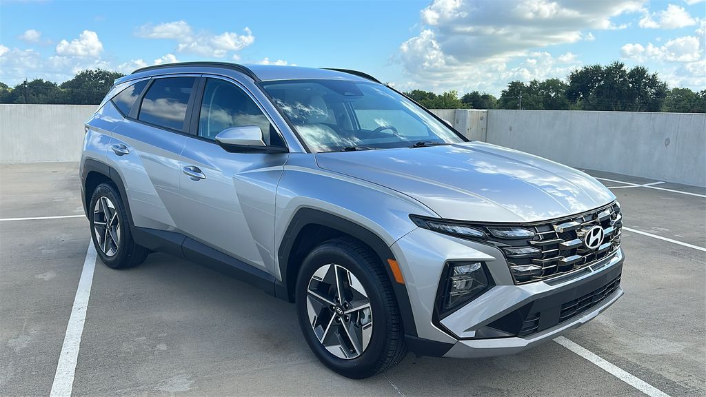 2025 Hyundai Tucson SEL Silver at DeMontrond Ford