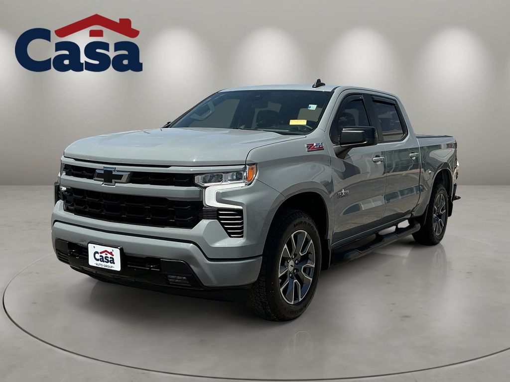 Slate Gray Metallic 2024 Chevrolet Silverado 1500 Pickup Truck Four-Wheel Drive Automatic