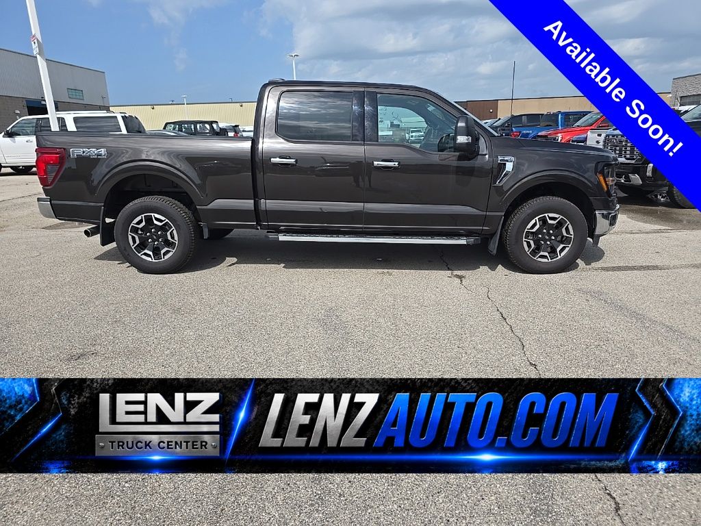 Darkened Bronze Metallic 2024 Ford F-150 Pickup Truck Four-Wheel Drive Automatic