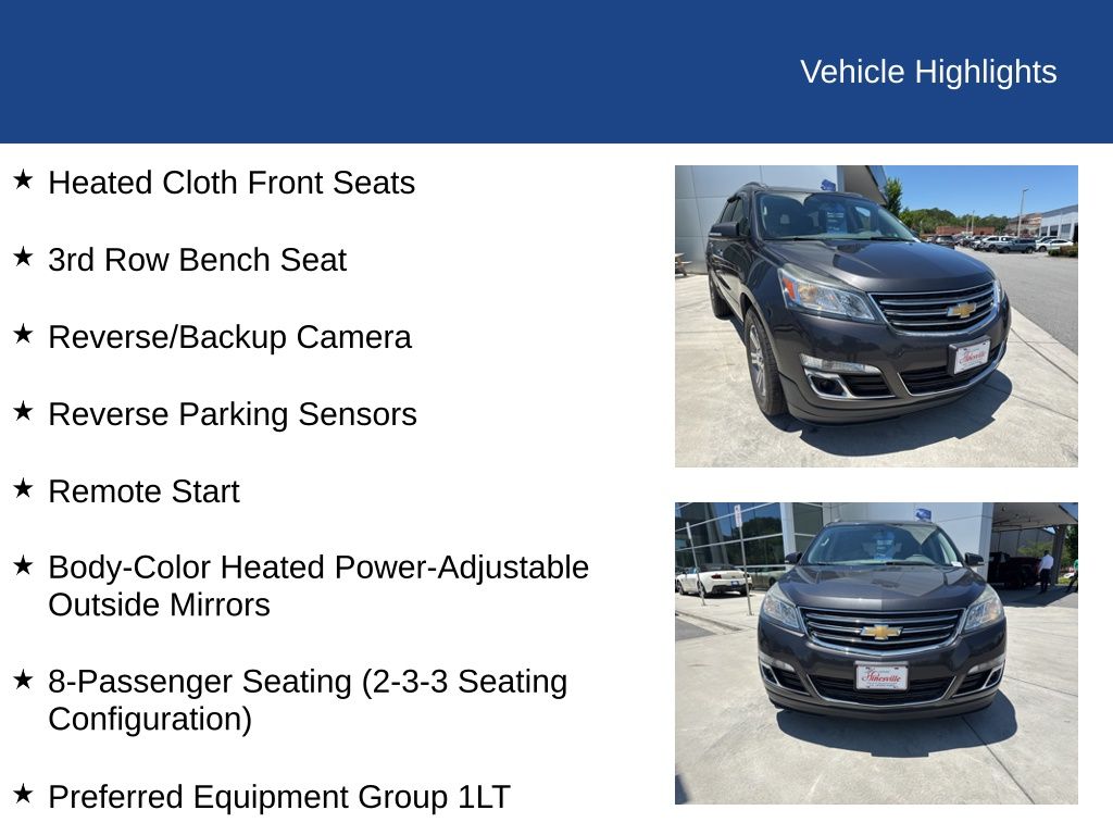 2016 Chevrolet Traverse LT