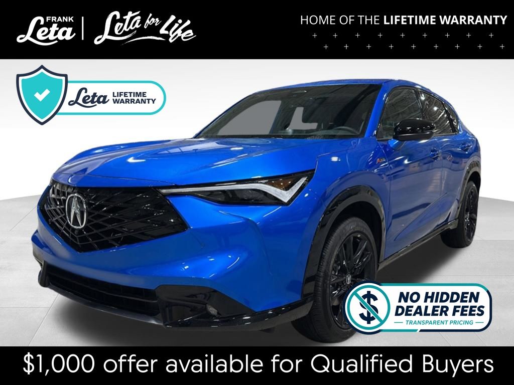 Dbl Apex Blue Pearl Ii 2026 Acura ADX SUV / Crossover All-Wheel Drive Continuously Variable Transmission