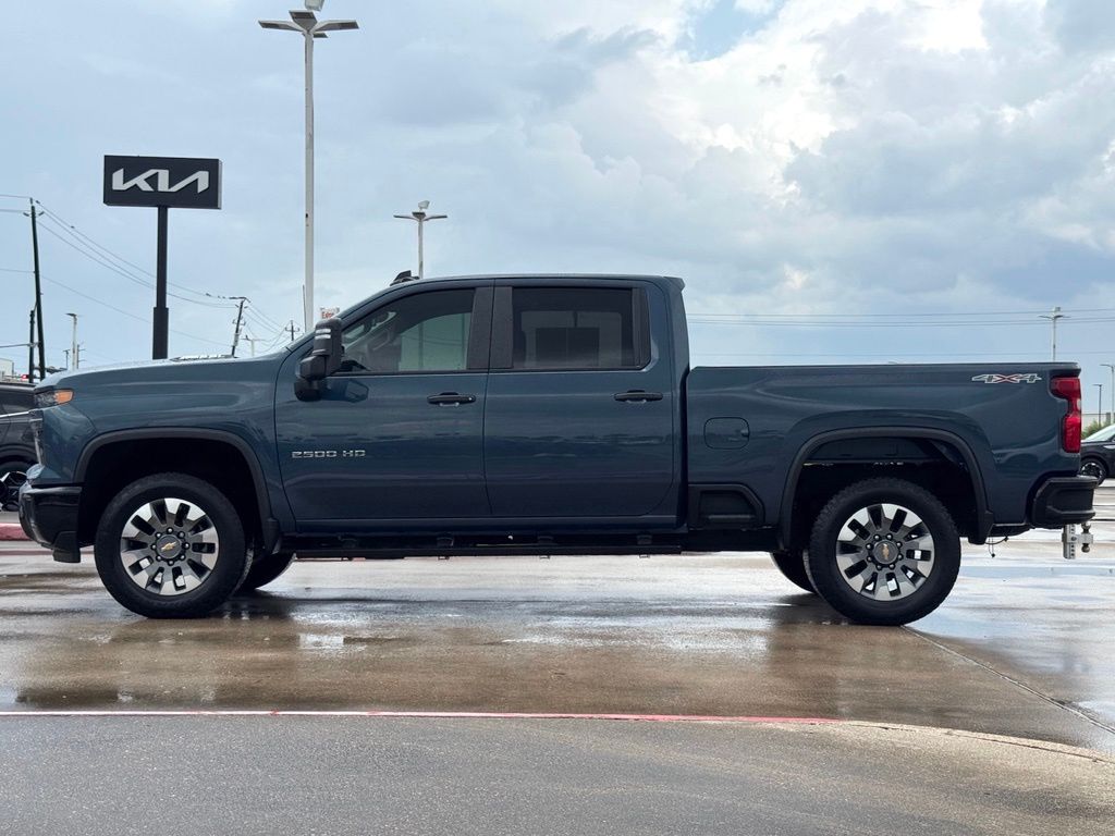 2025 Chevrolet Silverado 2500HD Custom Blue at Classic Elite Chevrolet Sugar Land