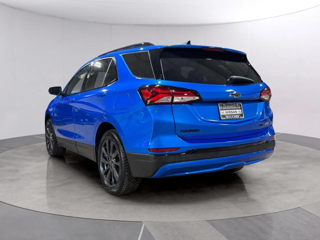 Used 2024 Riptide Blue Metallic Chevrolet RS image 5