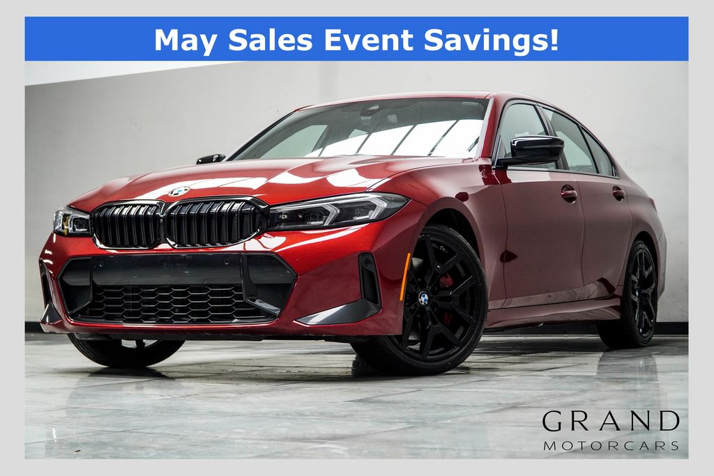 Vegas Red Metallic 2026 BMW 3 Series 330i RWD Sedan Rear-Wheel Drive 8-Speed Automatic