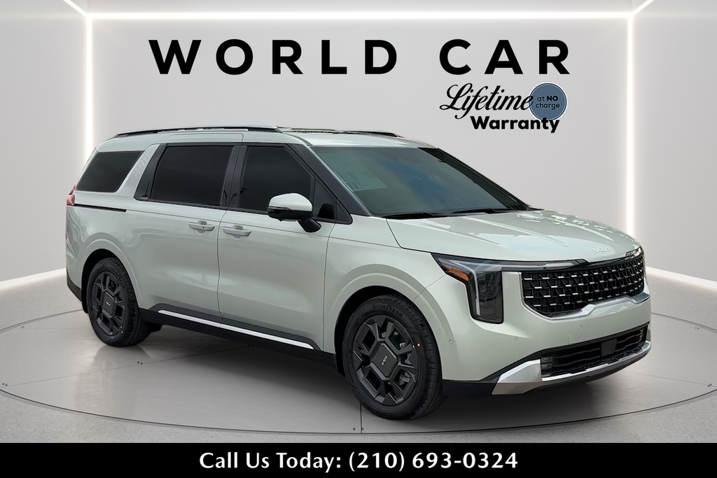 White (Ivory Silver) 2026 Kia Carnival SX FWD Minivan Front-Wheel Drive 8-Speed Automatic