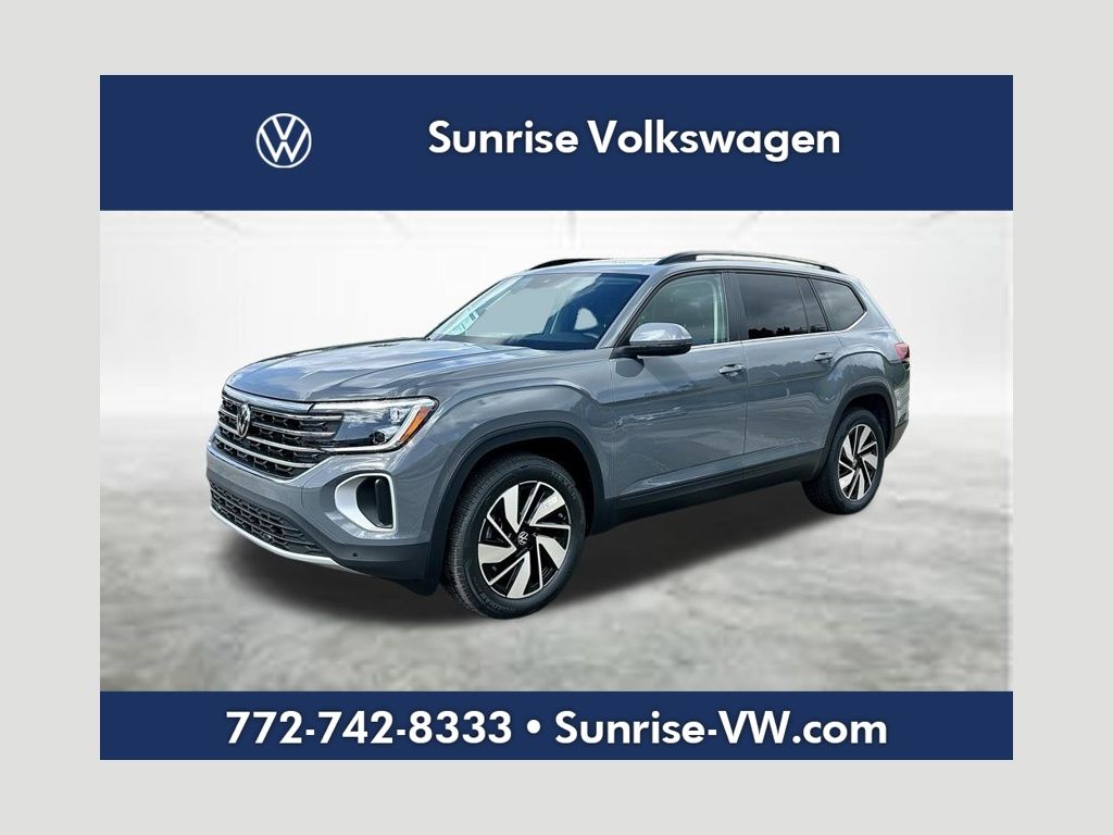 Gray 2026 Volkswagen Atlas SUV / Crossover Front-Wheel Drive 8-Speed Automatic