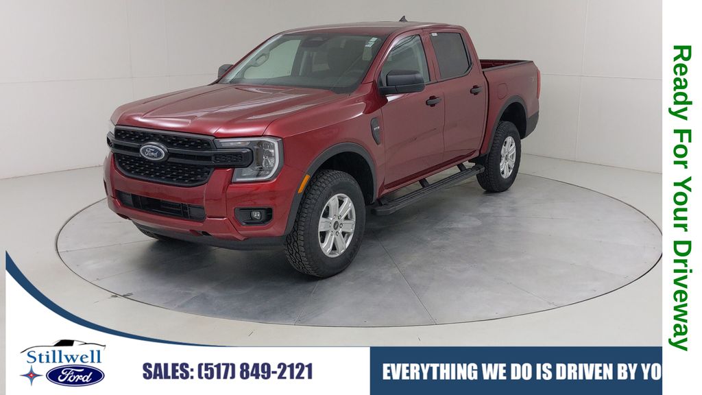 Ruby Red Metallic 2026 Ford Ranger Pickup Truck Four-Wheel Drive Automatic