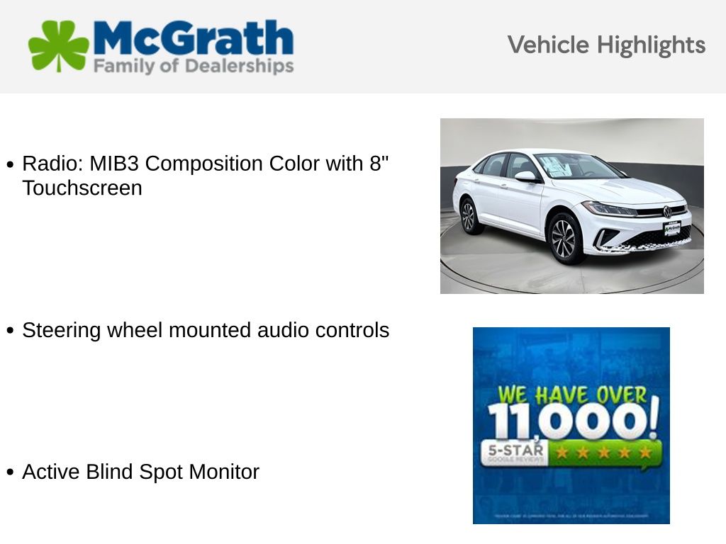 New 2026 White Volkswagen 1.5T S image 5