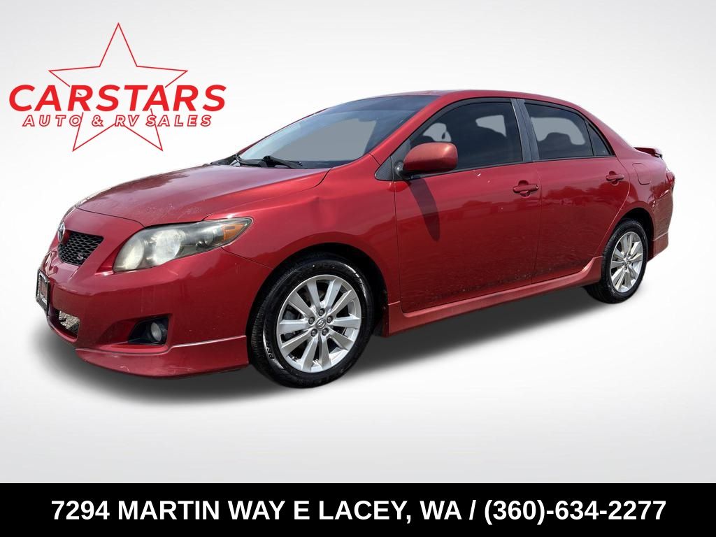 2009 Barcelona Red Toyota Corolla S Sedan