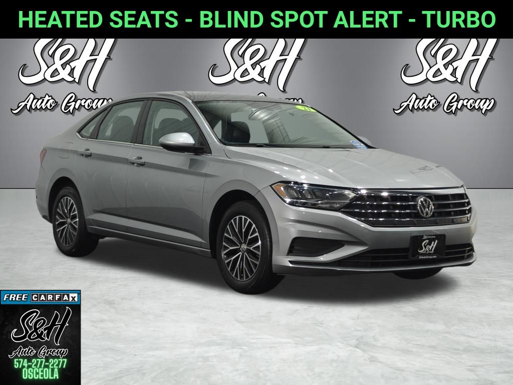 Pyrite Silver Metallic 2021 Volkswagen Jetta Sedan Front-Wheel Drive 8-Speed Automatic
