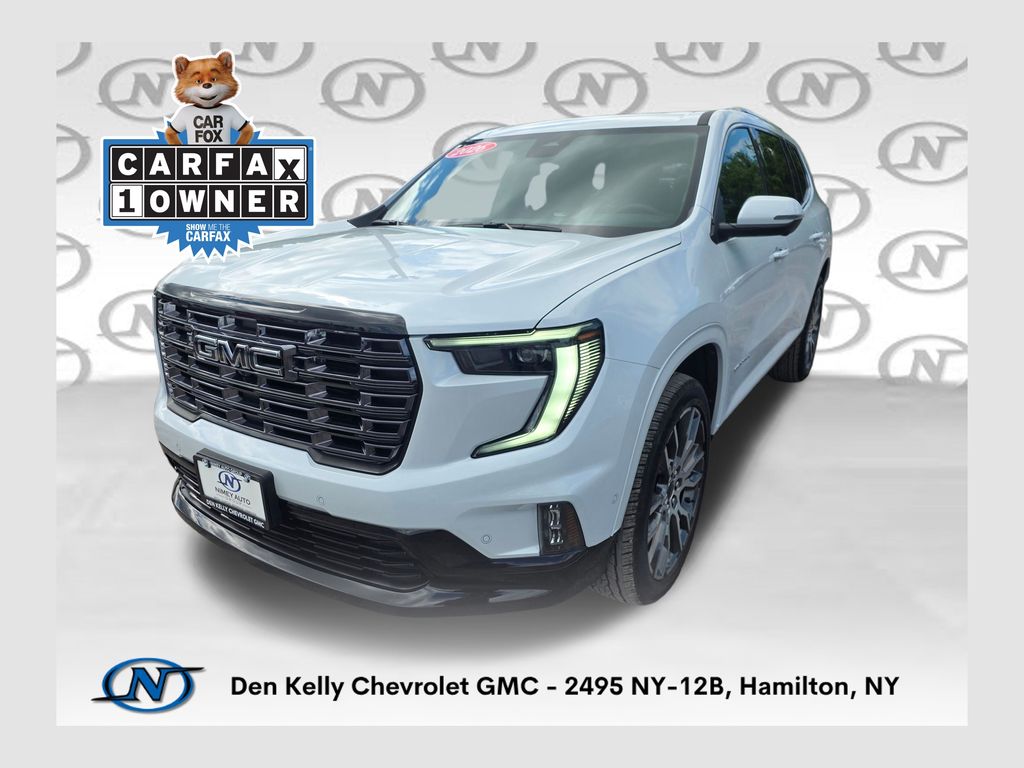 Glacier White Tricoat 2026 GMC Acadia SUV / Crossover Four-Wheel Drive 8-Speed Automatic
