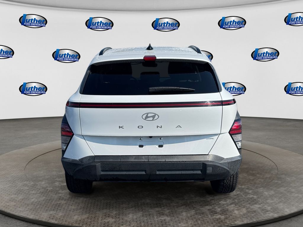 2025 Hyundai Kona SEL White at Luther Ford