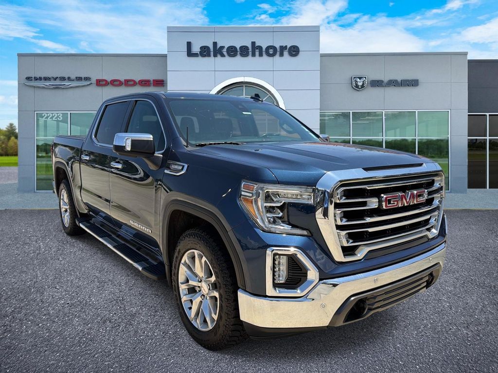 Pacific Blue Metallic 2020 GMC Sierra 1500 Pickup Truck 4X2 8-Speed Automatic