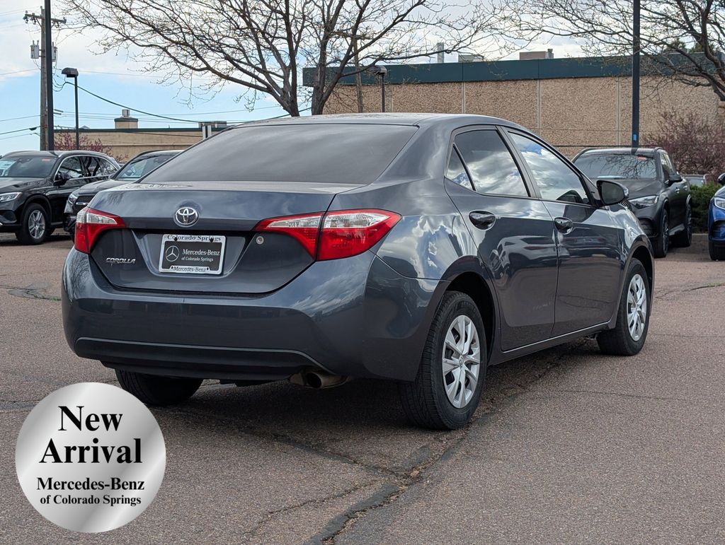 Slate Metallic 2016 Toyota Corolla L Sedan Front-Wheel Drive 4-Speed Automatic