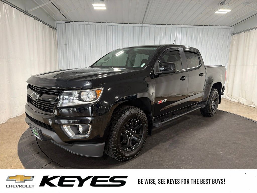 Black 2020 Chevrolet Colorado Pickup Truck Four-Wheel Drive 8-Speed Automatic