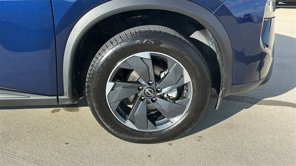 2025 Nissan Rogue SV Blue at Bravo Nissan