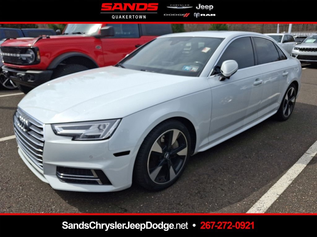 Silver 2017 Audi A4 2.0T quattro Premium Plus AWD Sedan All-Wheel Drive 7-Speed Automatic