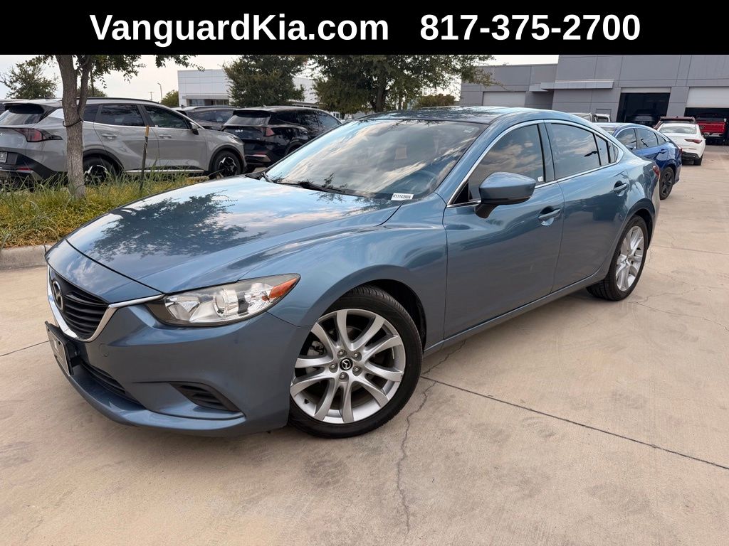 Blue Reflex Mica 2017 Mazda MAZDA6 Sedan Front-Wheel Drive 6-Speed Automatic