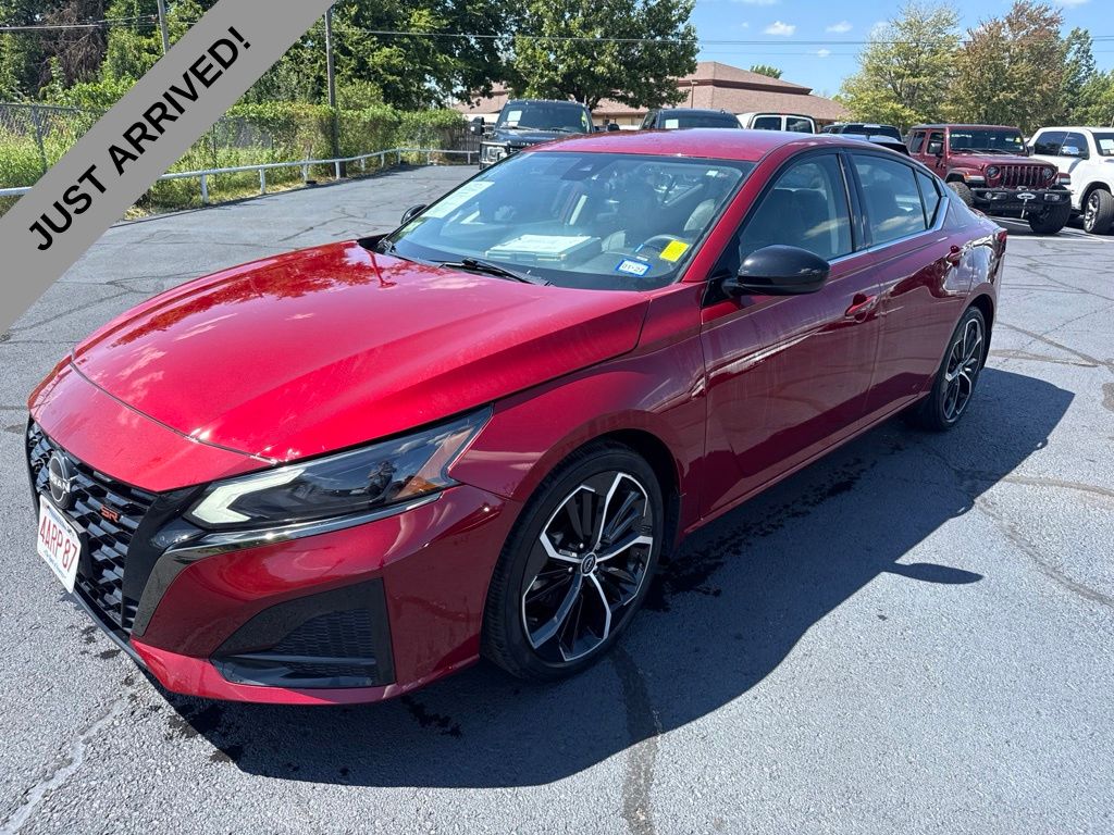 Red (Scarlet Ember Tintcoat) 2023 Nissan Altima Sedan Front-Wheel Drive Continuously Variable Transmission