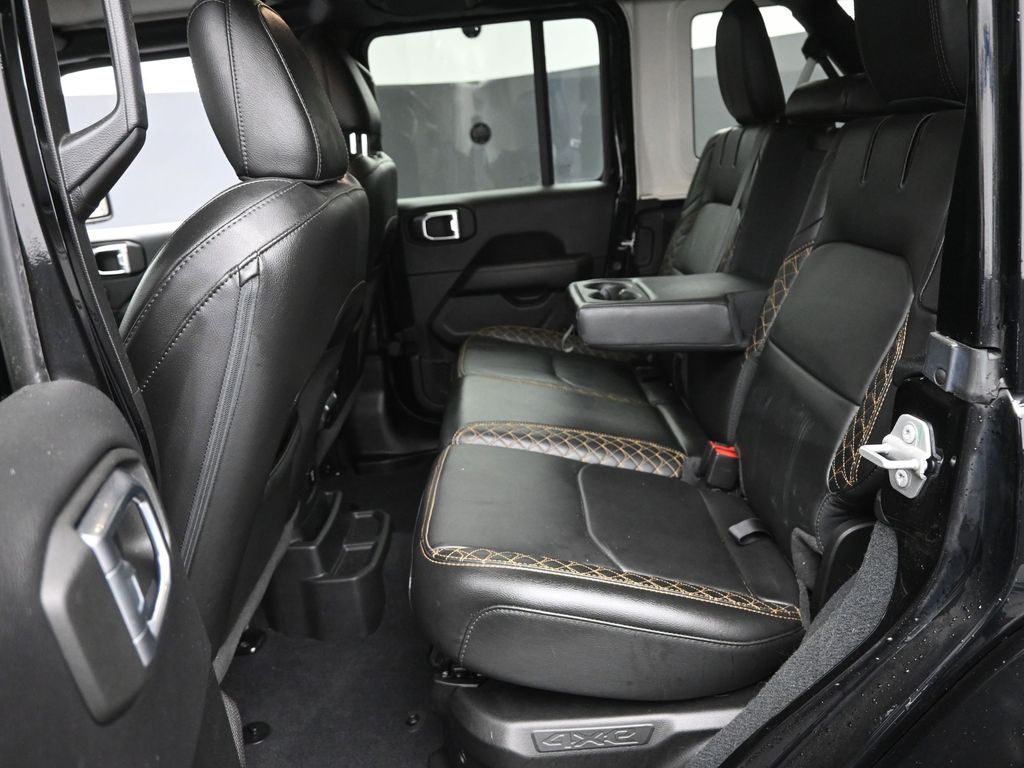 Certified Used 2022 Black Jeep Unlimited Sahara High Altitude 4xe image 12