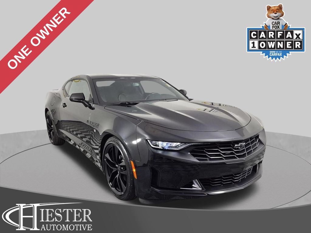 Black 2023 Chevrolet Camaro Coupe Rear-Wheel Drive 8-Speed Automatic