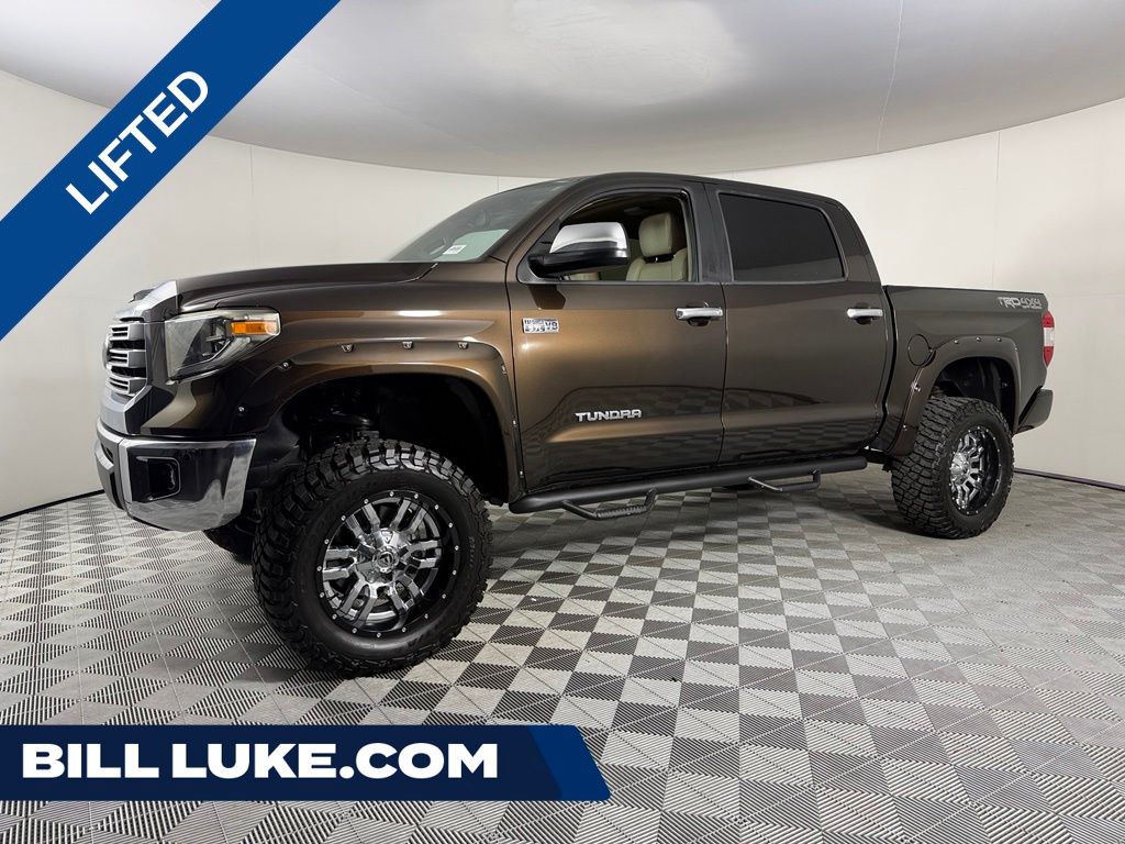 Smoked Mesquite 2018 Toyota Tundra Pickup Truck Four-Wheel Drive 6-Speed Automatic Overdrive