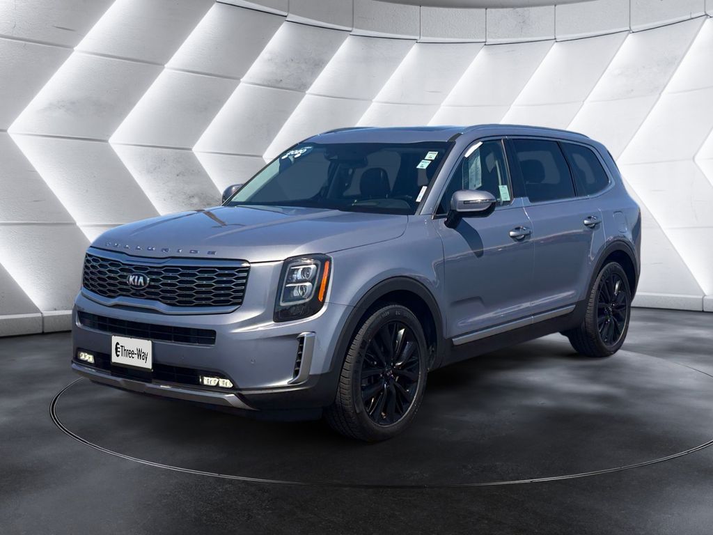 Everlasting Silver 2020 Kia Telluride SUV / Crossover All-Wheel Drive 8-Speed Automatic