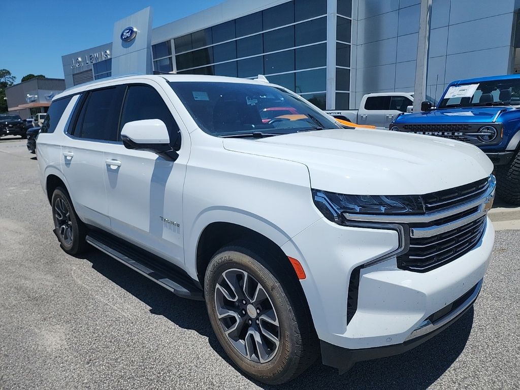 Summit White 2023 Chevrolet Tahoe LT 4WD SUV / Crossover Four-Wheel Drive