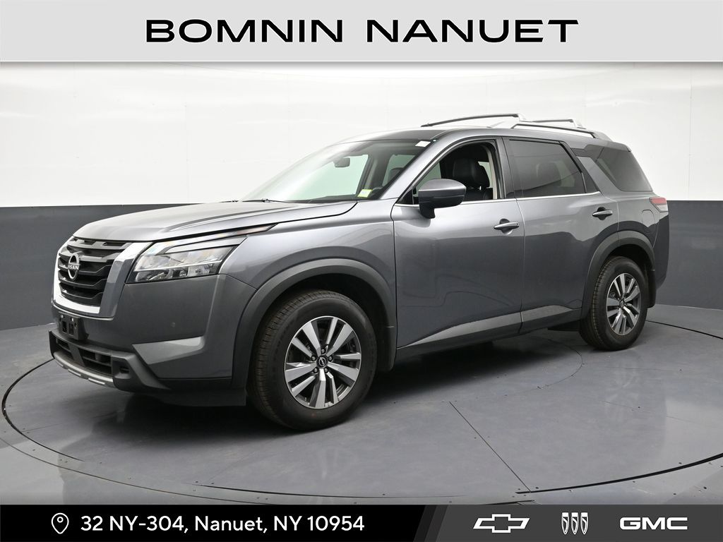 Gray (Gun Metallic) 2024 Nissan Pathfinder SUV / Crossover All-Wheel Drive 9-Speed Automatic