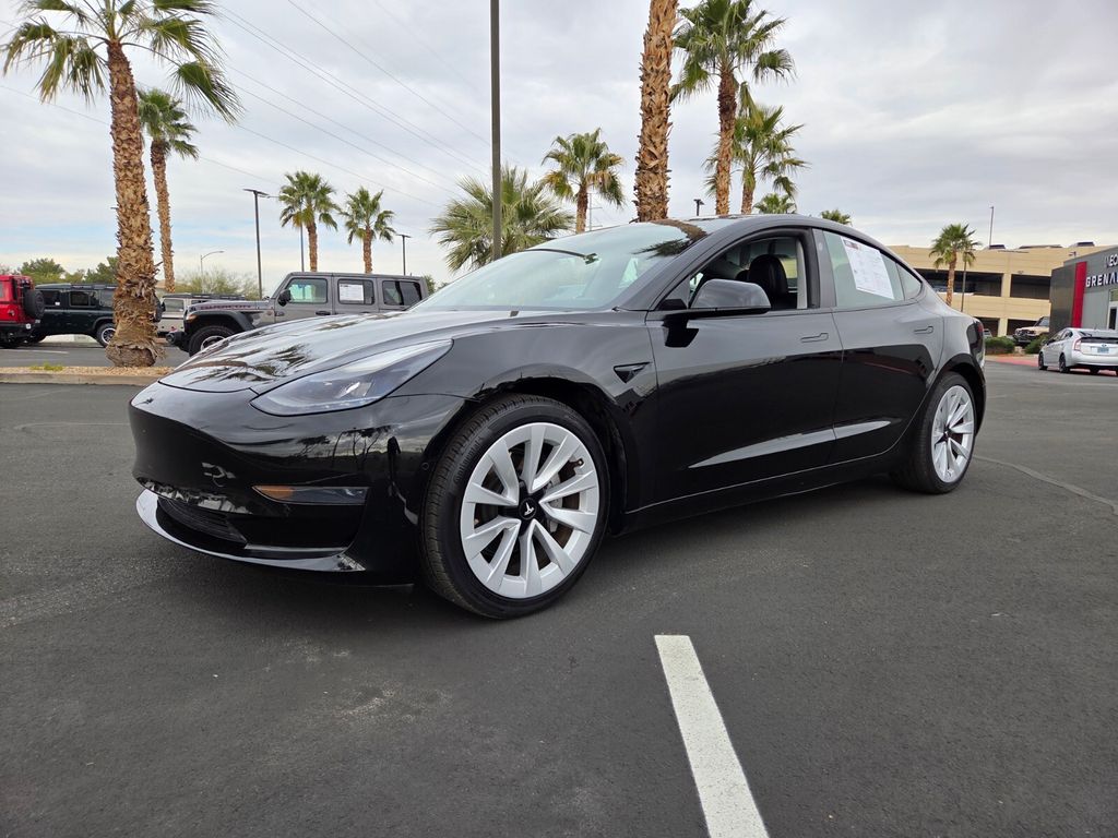 Used 2021 Tesla Model 3 Base with VIN 5YJ3E1EA7MF936372 for sale in Henderson, NV