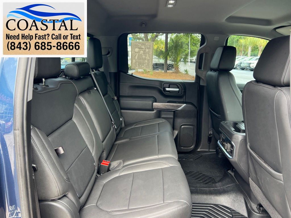 2021 Chevrolet Silverado 1500 LTZ Blue at Bob Mills Chevrolet