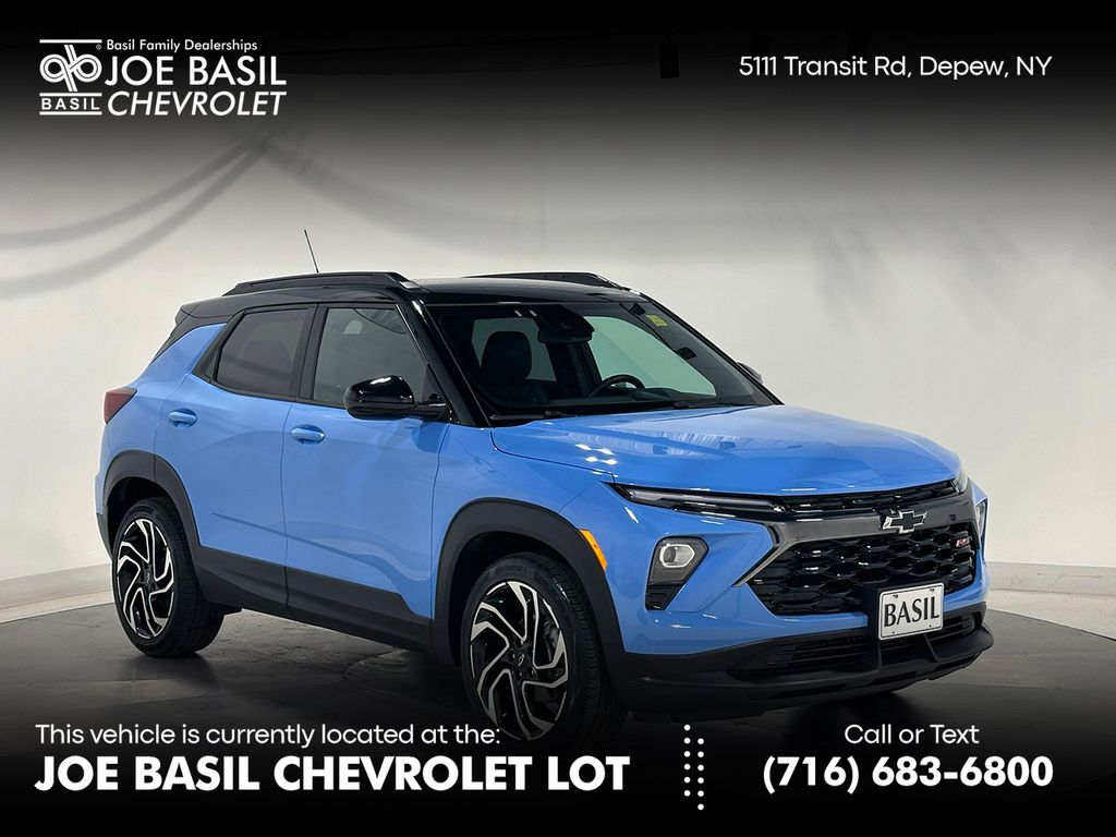 Fountain Blue 2024 Chevrolet Trailblazer SUV / Crossover Front-Wheel Drive Continuously Variable Transmission