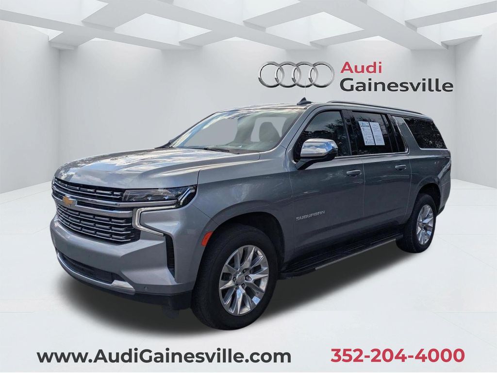 Sterling Gray Metallic 2024 Chevrolet Suburban SUV / Crossover Four-Wheel Drive Automatic