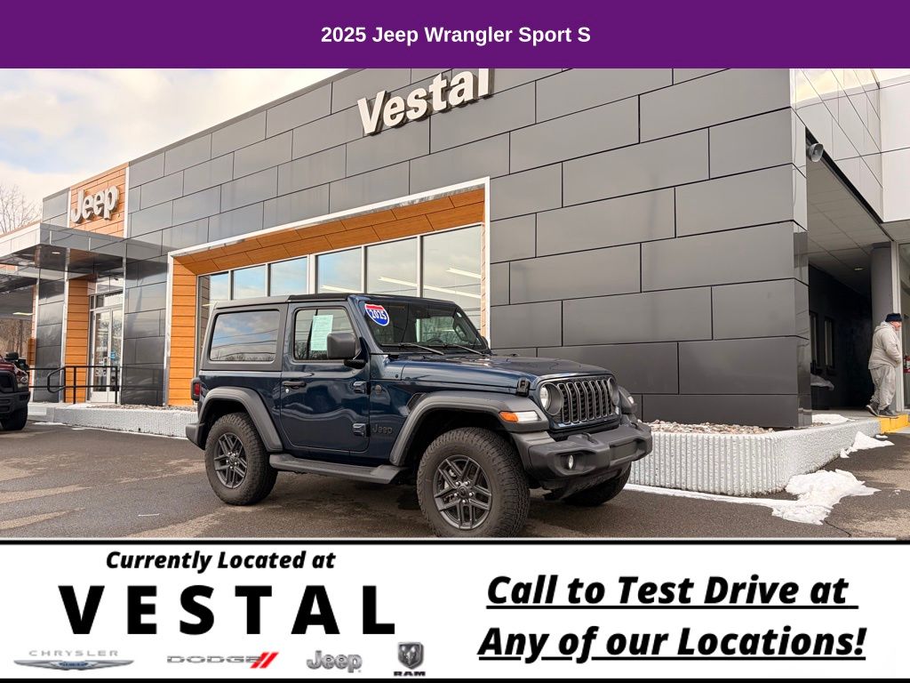 2025 Jeep Wrangler Sport S 2-Door 4WD
