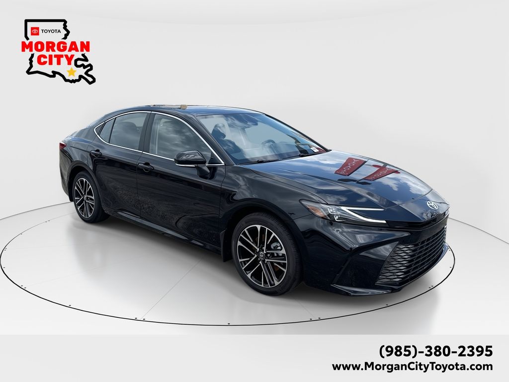 Midnight Black Metallic 2026 Toyota Camry XLE AWD Sedan All-Wheel Drive Continuously Variable Transmission