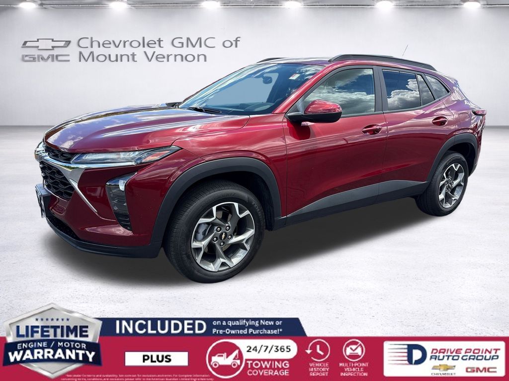 Red (Crimson Metallic) 2025 Chevrolet Trax SUV / Crossover Front-Wheel Drive 6-Speed Automatic
