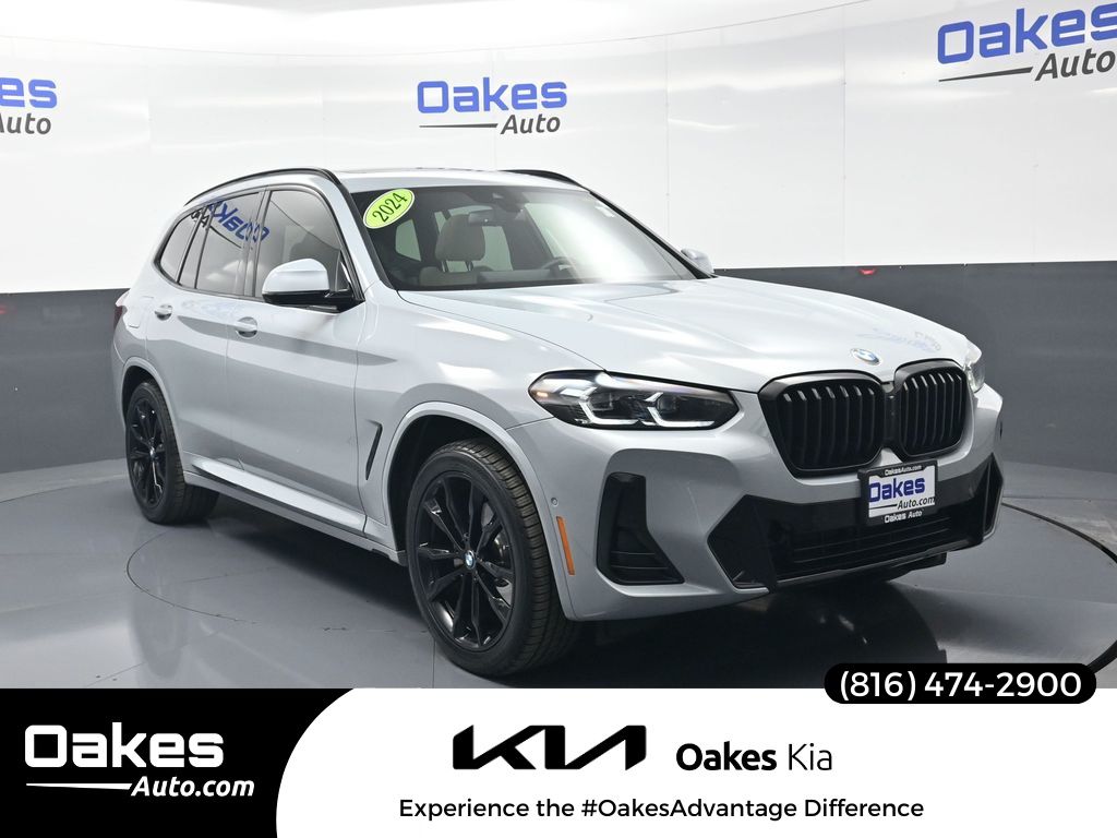 Brooklyn Gray Metallic 2024 BMW X3 xDrive30i AWD SUV / Crossover All-Wheel Drive 8-Speed Automatic