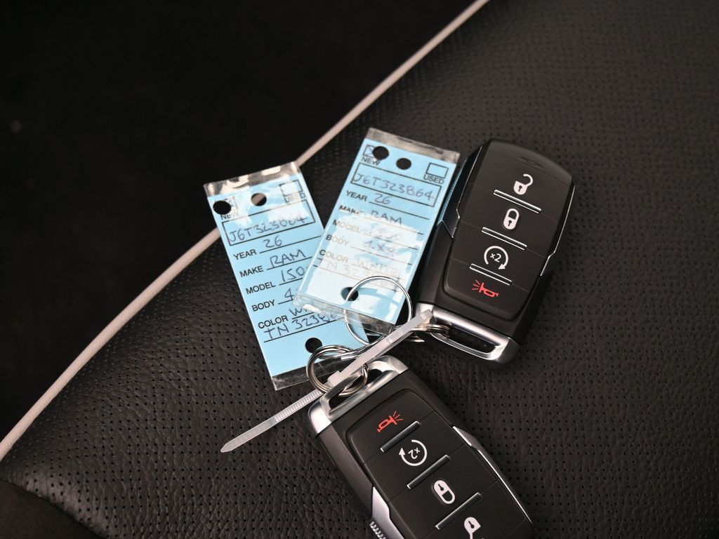 New 2026 Bright White Clearcoat Ram Laramie image 18