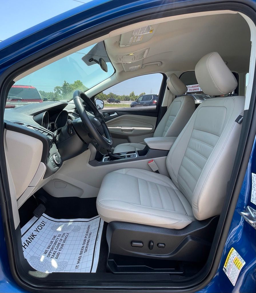 2018 Ford Escape SEL Blue at Shottenkirk Kia Fort Bend