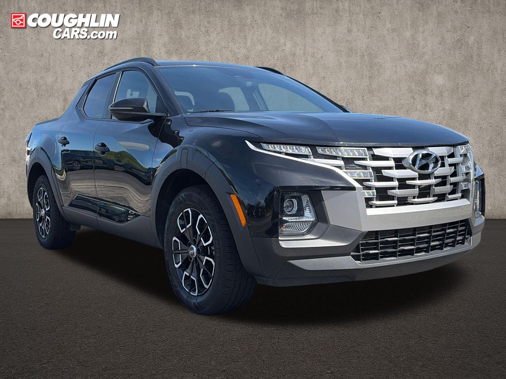 Phantom Black 2023 Hyundai Santa Cruz Pickup Truck All-Wheel Drive 8-Speed Automatic