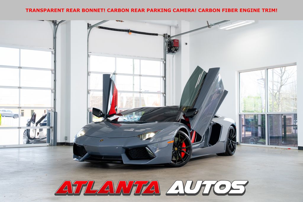 Grigio Lynx 2013 Lamborghini Aventador LP 700-4 Coupe All-Wheel Drive 7-Speed Automatic