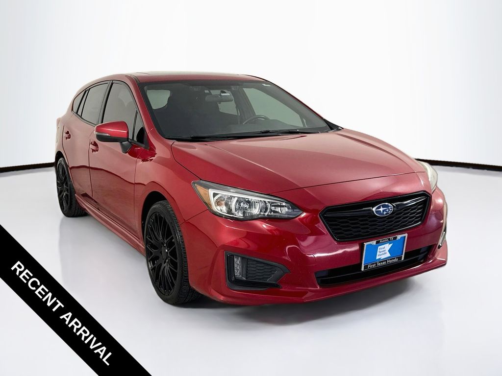 Lithium Red Pearl 2019 Subaru Impreza Hatchback Continuously Variable Transmission