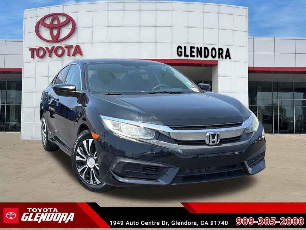 Used 2018 Honda Civic LX with VIN 2HGFC2F50JH545985 for sale in Glendora, CA