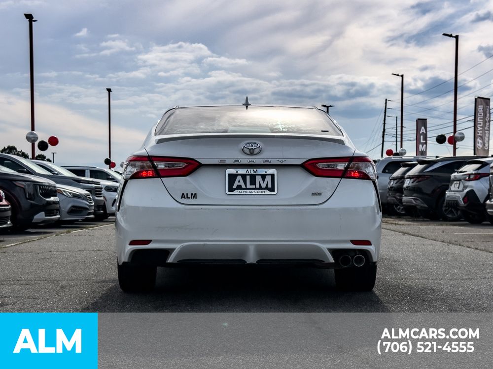 Used 2020 White Toyota SE image 5