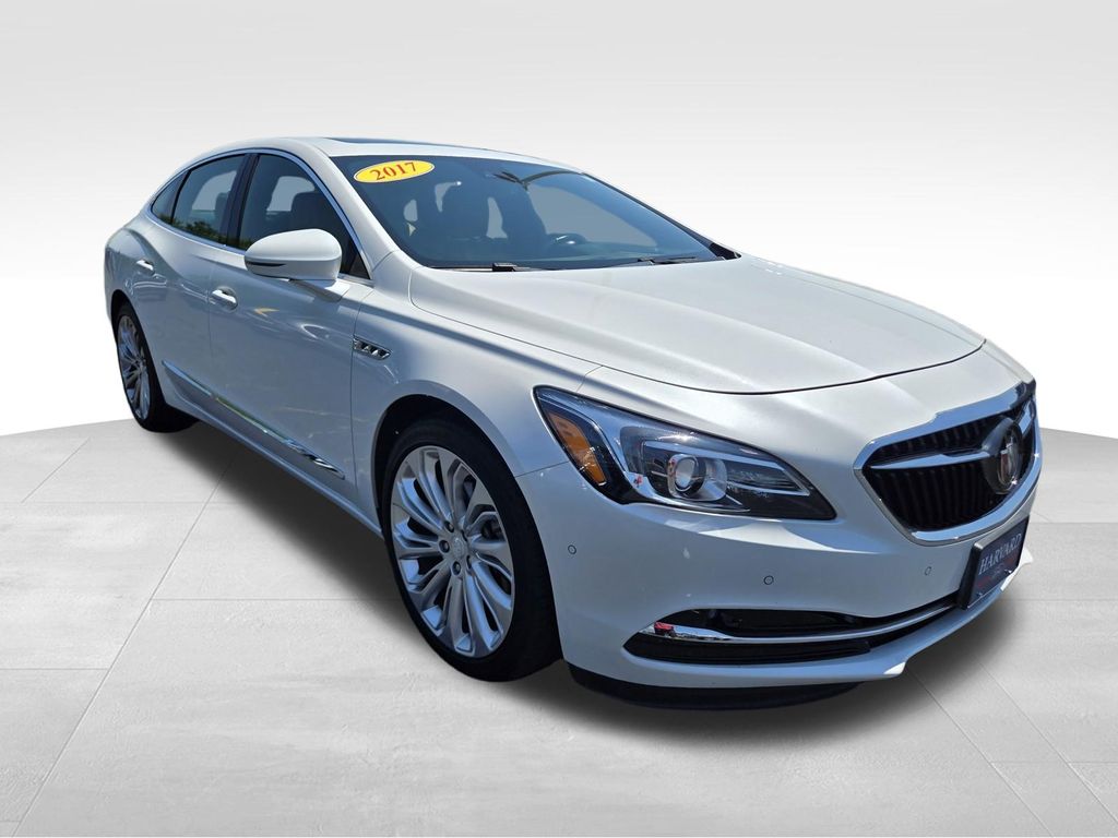 White Frost Tricoat 2017 Buick LaCrosse Sedan Front-Wheel Drive 8-Speed Automatic