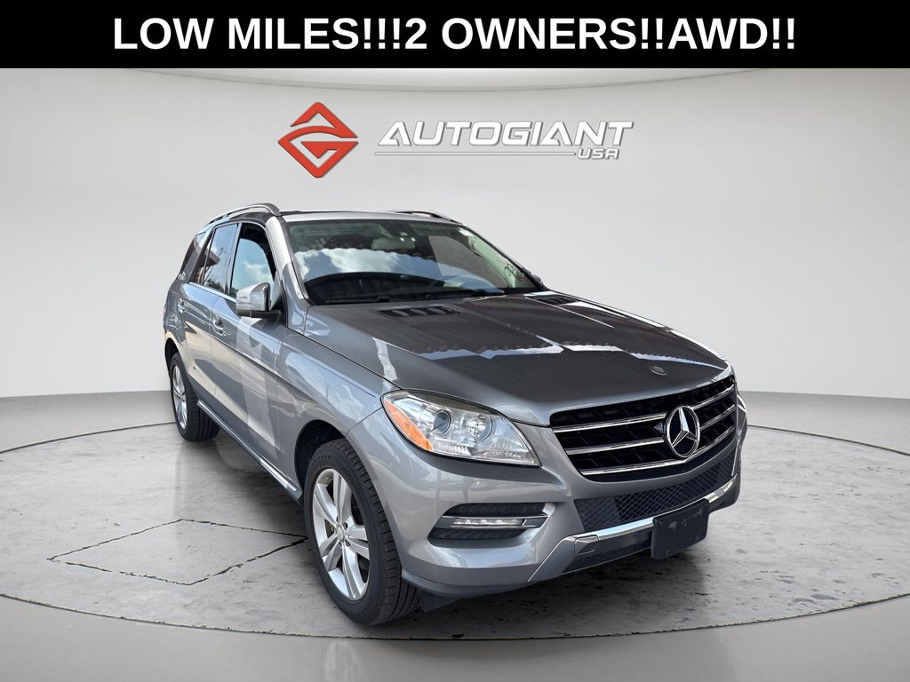Silver 2015 Mercedes-Benz M-Class SUV / Crossover All-Wheel Drive 7-Speed Automatic