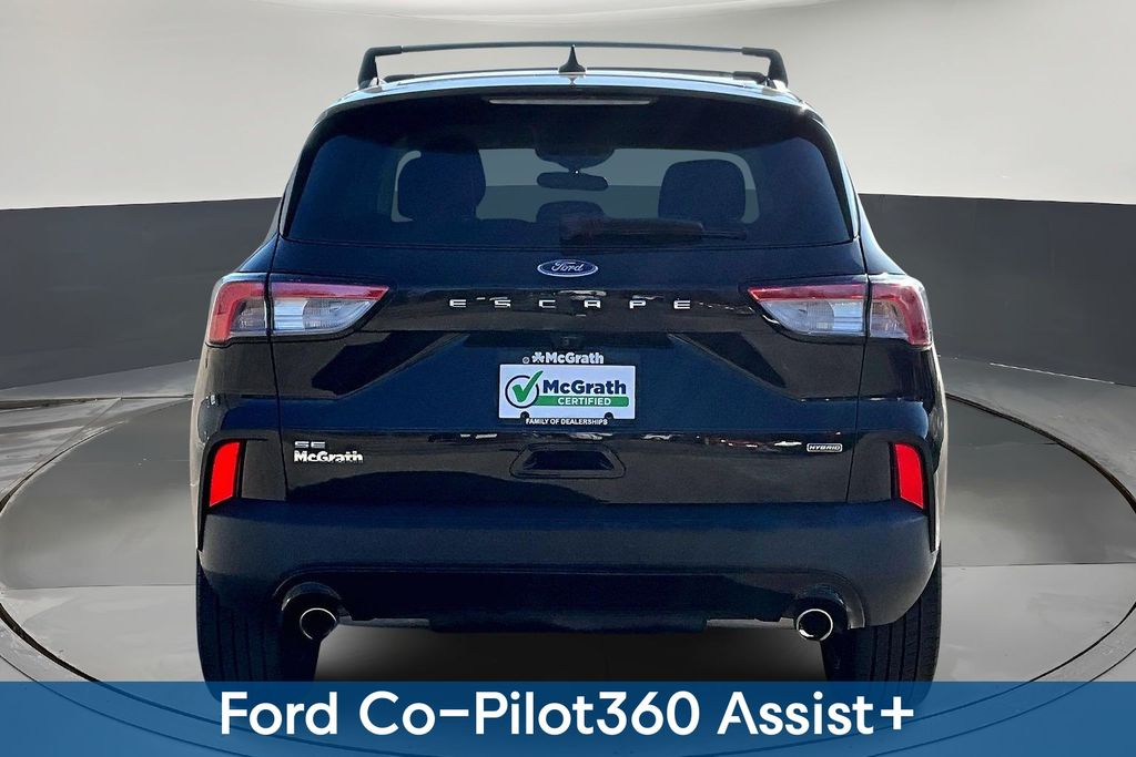 Certified Used 2021 Black Ford SE Hybrid image 6