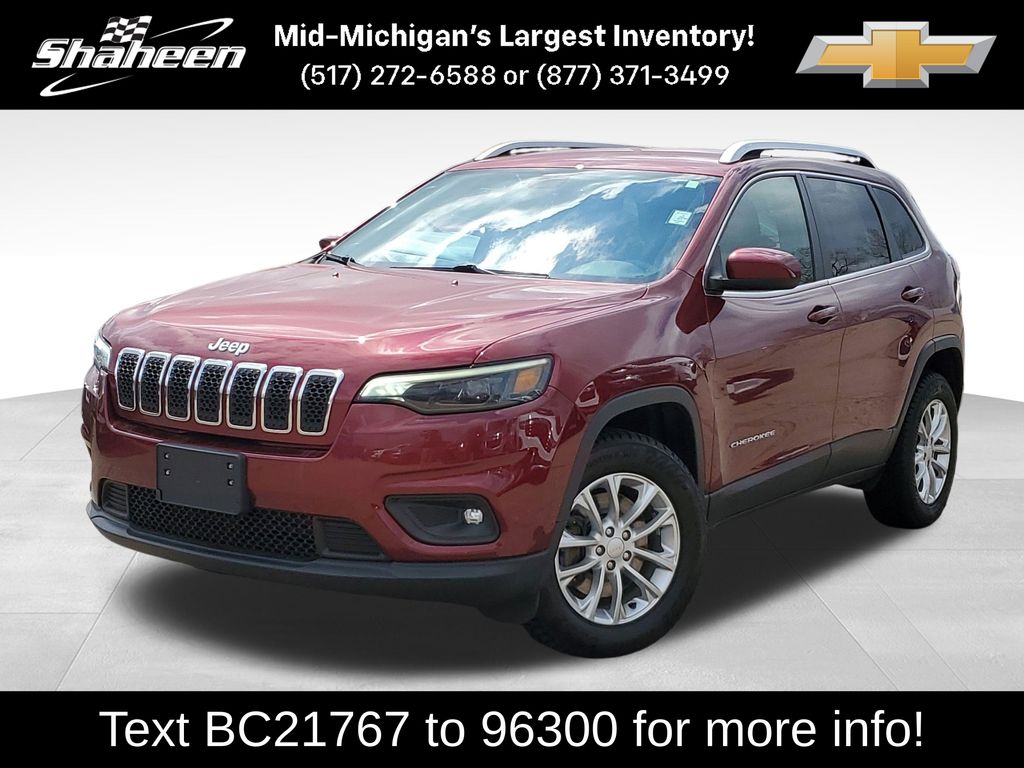 Velvet Red Pearlcoat 2019 Jeep Cherokee Latitude 4WD SUV / Crossover Four-Wheel Drive 9-Speed Automatic